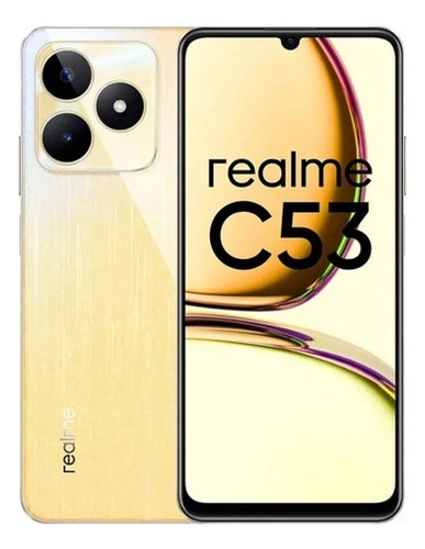 Celular Realme C53 Dourado Dual Sim 128+6gb Ram  C/ Nfc Gold