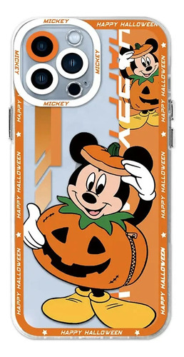 Funda De Teléfono Halloween De Mickey Minnie Para iPhone 15,