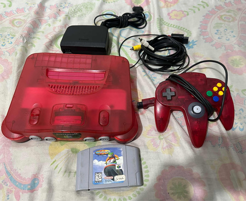 Nintendo 64 Cereja Edição Sabores