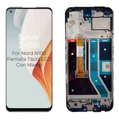 Pantalla Lcd Con Marco For Oneplus Nord N100 Be2013 Pm1.