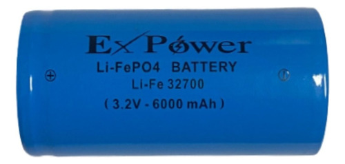 Bateria - Lifepo4 - 32700 - 6000mah - 3.2v - Lítio 