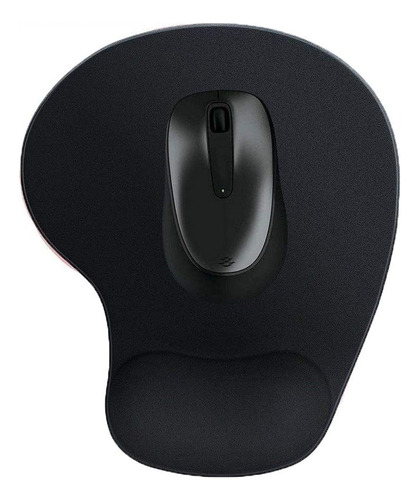 Pad Mouse Gel Negro Antideslizante