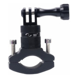 Soporte De Cámara Gopro Hero34567 Para Manubrio De Bicicleta Negro