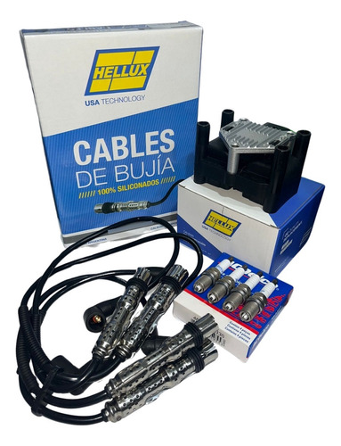 Kit Cables + Bujías + Bobina Gol Trend Voyage Suran 1.6 8v