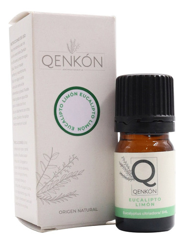 Esencia Aromaterapia Eucalipto Limon Purificación Qenkón 5ml