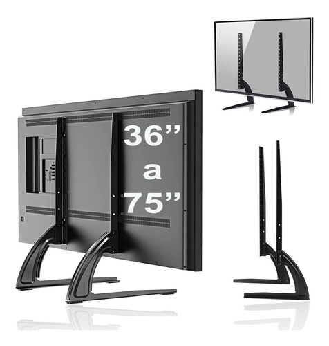 Suporte Mesa Universal Fixo Base Pé Tv Monitor 36  Até 70 