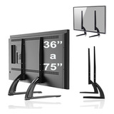 Suporte Mesa Universal Fixo Base Pé Tv Monitor 36  Até 70 