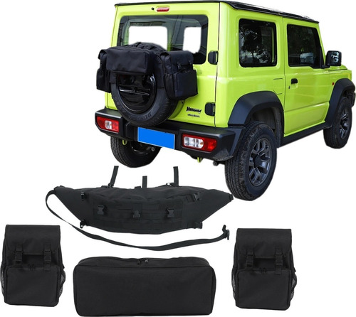 Kit Mochila De Llanta Portaequipaje Suzuki Jimny 2021 2022