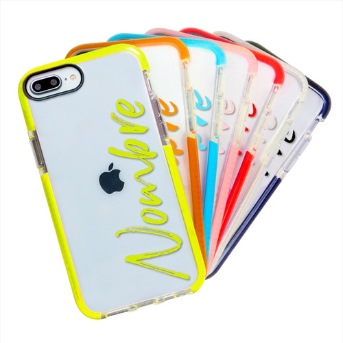 Funda Para iPhone Ultra Impacto Personalizada Con Tu Nombre