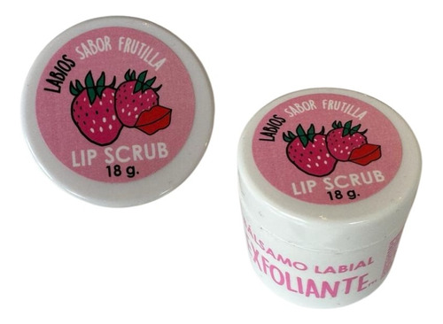 Balsamo Exfoliante Para Labios Lip Scrub Con Sabores