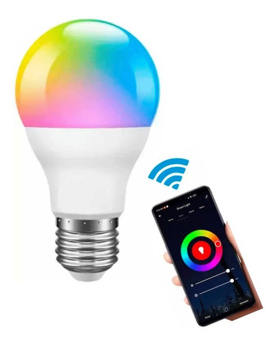 Bombillo Inteligente Con Wifi - Smart - Luz Blanca + Rgb
