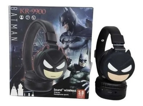 Audífono Infantil De Batman Con Bluetooth