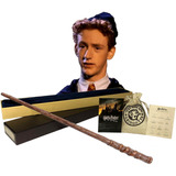 Varita Percy Weasley C Caja + Saco + Tarjeta - Harry Potter