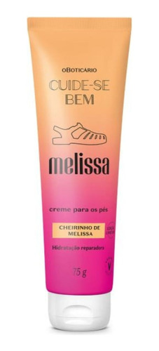 Creme Para Os Pés Cuide-se Bem Melissa 75g - Boticario