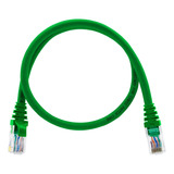 Kit 150 Unidades Patch Cord Cat6 100% Cobre 20 Cm Verde