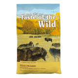 Alimento Taste Of The Wild High Prairie Canine Para Perro Adulto Todos Los Tamaños Sabor Bisonte Asado Y Venado Asado En Bolsa De 14lb