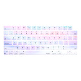 Protector Teclado Celeste Nubes Para Macbook Air A2681