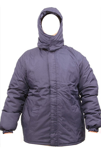 Campera Trucker Térmica Impermeable Con Capucha Xxl-al-3xl