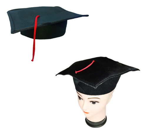 Sombrero Gorro Egresados Graduados X 1 U Jersey Cotillon