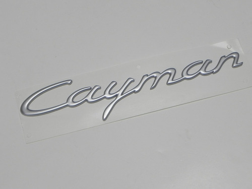 Emblema Porsche Cayenne Macan Carrera Cayman Trasero Foto 2