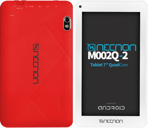 Tablet 7 Hd Necnon 2q2 Certificado And8.1 8gb 1gb Qc Bt Rojo