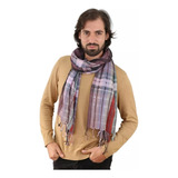 Bufanda Pashmina Hombre Ruana  Chalina Lurex Unisex 3181