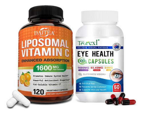 Eye Health Visio Cuidado De La Vista  + Vitamina C Liposomal