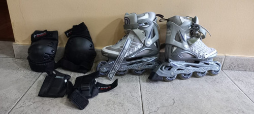 Rollerblade Bio Dynamic Sg5 Con Coderas Y Rodilleras