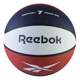 Pelota De Basquet Royal 3 Licencias Reebok Nro7 Navy/rojo/bl