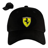 Gorra Drill Ferrari Logo Caballo Escudo Pht