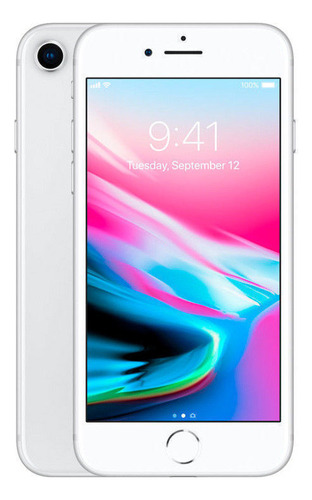 Apple iPhone 8 64 Gb Prateado - 1 Ano De Garantia- Excelente