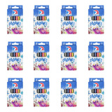 Crayones Cera Ezco X 6 Unidades Pack X 12 Cajitas Mayorista