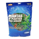 Plantas Artificiales Para Acuario De 30 Cm. Con 6 Piezas