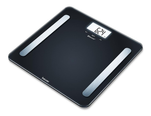 Balanza Digital Beurer Bf 600 Negra, Hasta 180 Kg