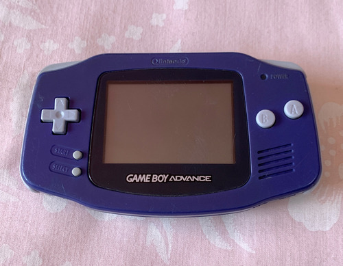 Agb-001 Nintendo Game Boy Advance Original Sin Tapa De Pilas