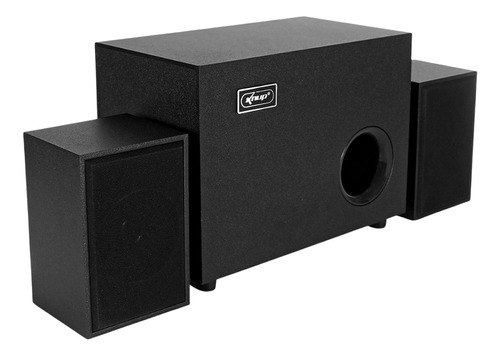 Caixa De Som Subwoofer Surround 2.1 Pc Gamer Usb P2 Kp