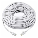 Cable De Red Cat6 Lan 40 Metros Alta Transferencia De Datos