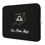 Case Capa Maleta Pasta Notebook Macbook Personalizada Libra