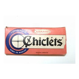 Chiclets Adams Antigua Caja Envase Original (b)