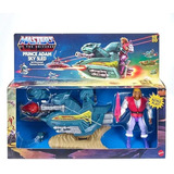 He-man Motu Set Principe Adam & Sky Sled Mattel