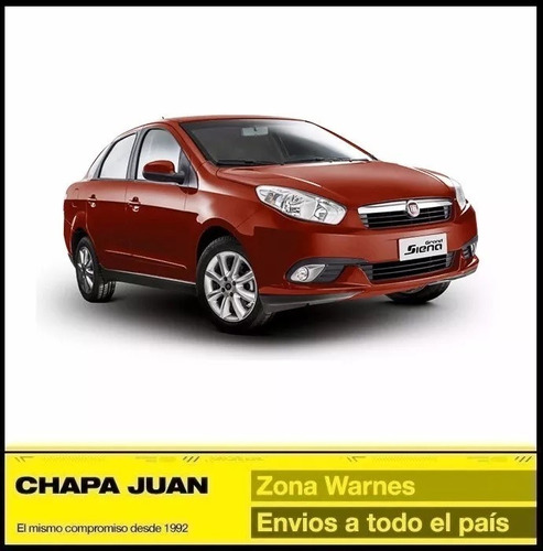 Radiador Fiat Grand Siena Con Aire Motor 1.4 1.6 Tipo Denso Foto 4