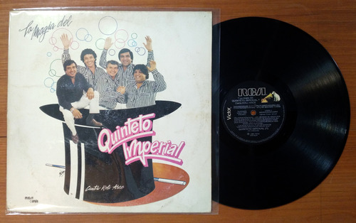 Quinteto Imperial La Magia 1987 Disco Lp Vinilo