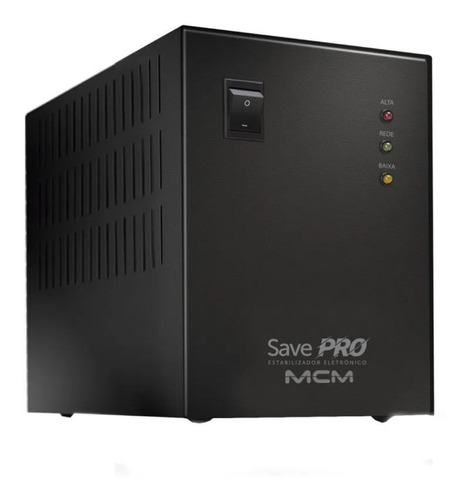 Estabilizador 2000va Mcm Save Pro Bivolt/115v - Preto Mcm