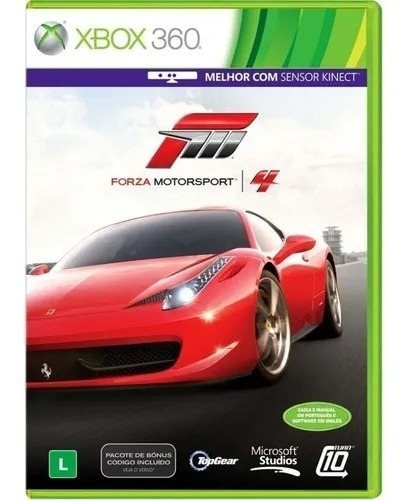Forza Motorsport 4 Xbox 360 Midia Fisica Original X360