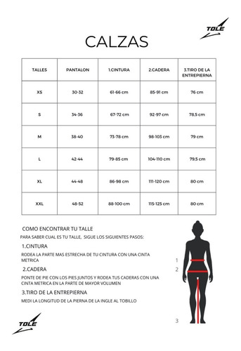 Calzas Tolemacole Deportivas Tiro Alto Estampadas Mujer 