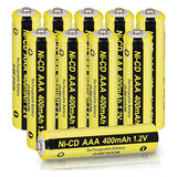 Baterías Recargables Nicd Aaa De 1.2v Luces Solares De...
