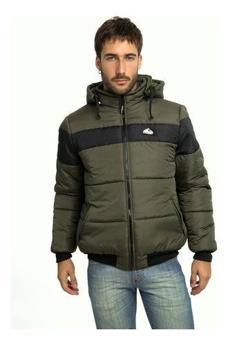 Campera Hombre Talle Especial Impermeable Capucha C.art 429e