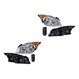 Set Faros Delanteros Depo Ford Fiesta 2008 - 2010