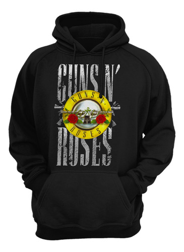 Sudadera Guns N' Roses, Unisex Capucha Y Cangurera 12