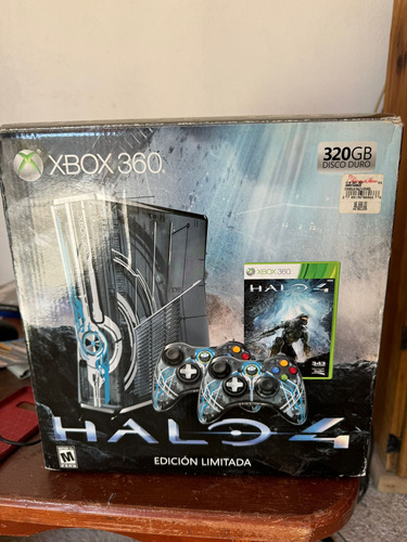 Xbox 360 Slim 320gb Limited Edition Halo 4 B